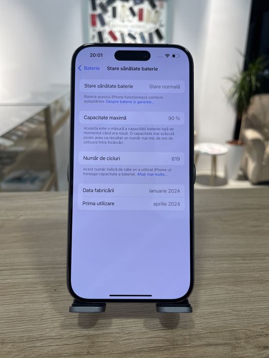 G Store Mobile! OFERTA: iPhone 15 Pro 128gb,90%!