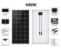 Kit Complet Curent Electric Panou Solar 440W+controler Ofer Montaj 7