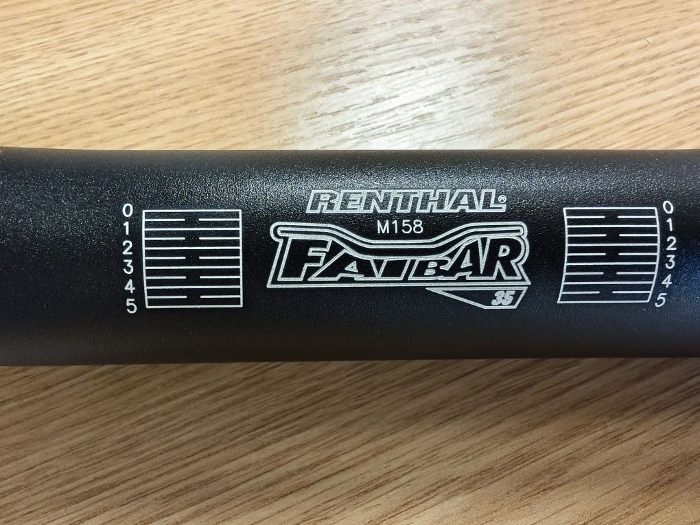 Кормило Renthal Fatbar 35x800mm Rise 30mm за Downhill - Enduro
