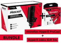 Microfon Gaming/Streaming HyperX ProCast XLR /sigilat /garantie 2 ani