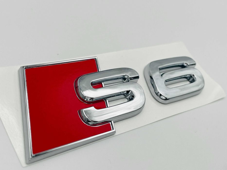 Set embleme compatibile Audi S6 A6 s-line