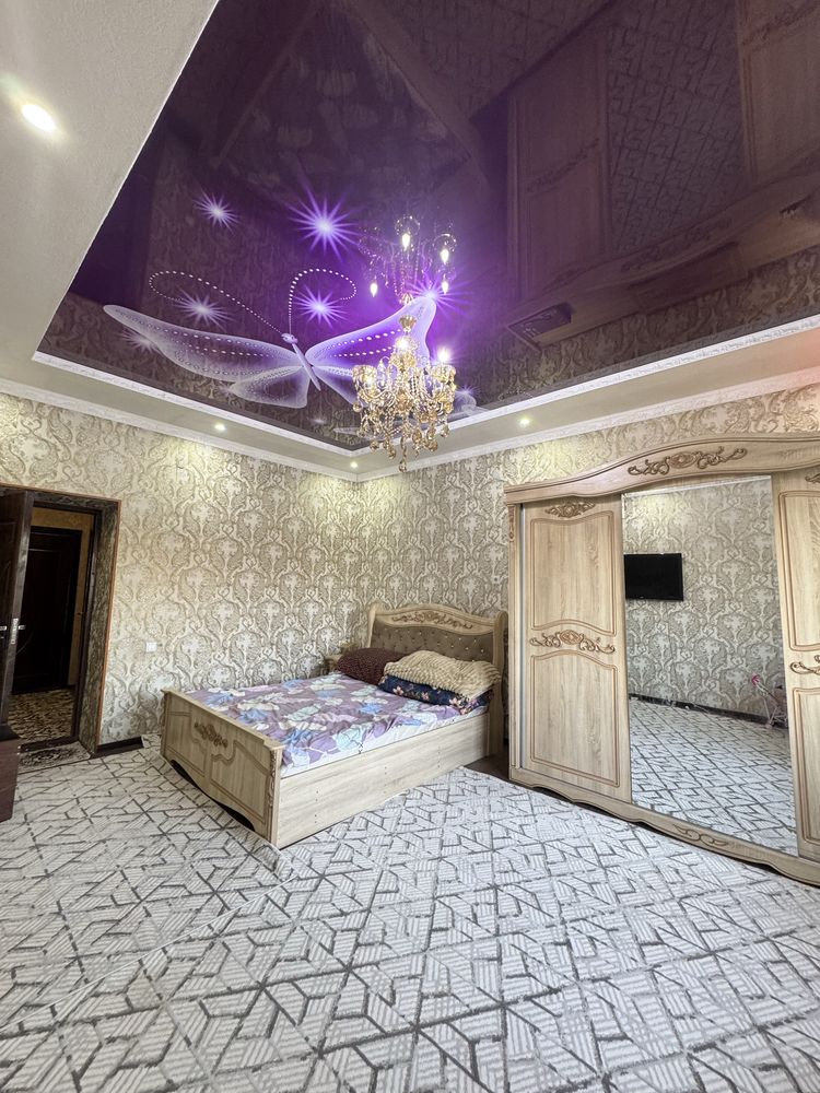 Qarshi shahar markazidan 3 xonali evro remont kvartira sotiladi!