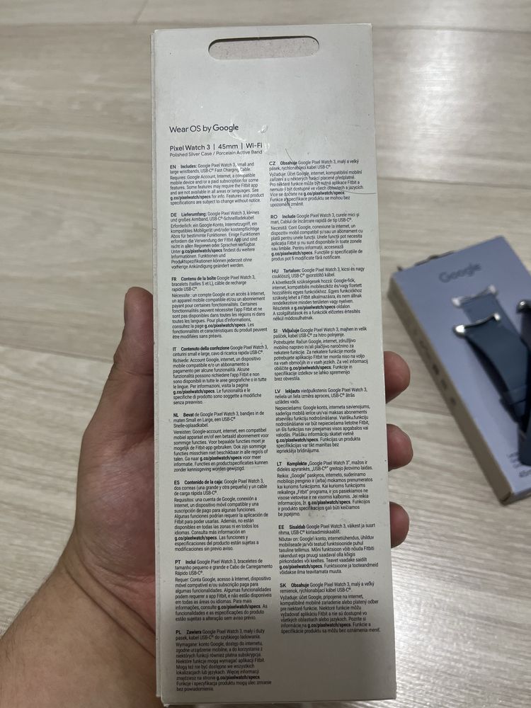 Google pixel watch 3 45mm WiFi