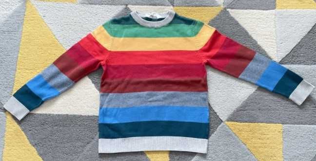 Блузи 4бр. 122/128 дълъг ръкав + суичер