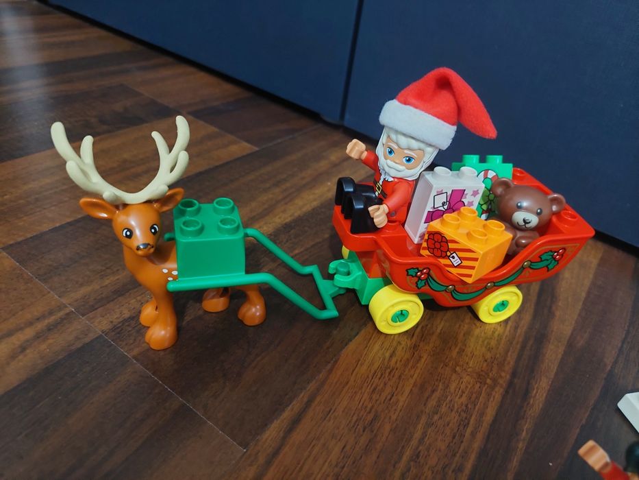 Set Lego Duplo Crăciun, complet
