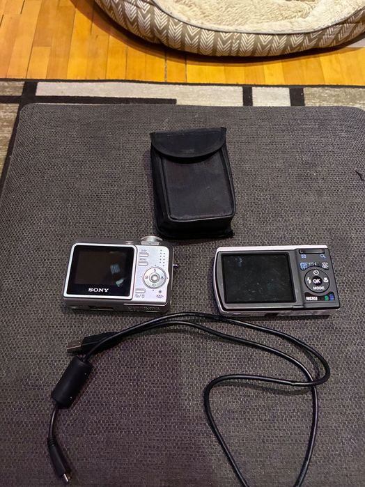 Sony cyber shot & Pentax Optio E80