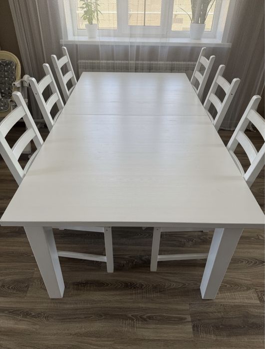 Кухонный стол ( IKEA ) белый
