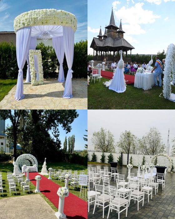 Inchiriez cort evenimente, mese, scaune, corturi,aranjamente