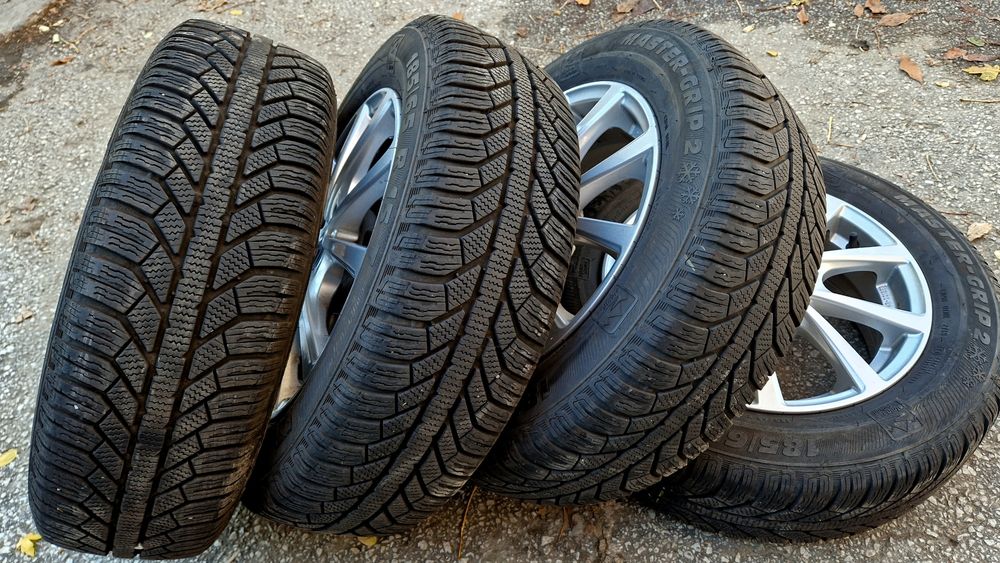 VW 15 5х100 лети джанти Фолксваген Шкода Сеат. 185/65/15 зимни. 5x100