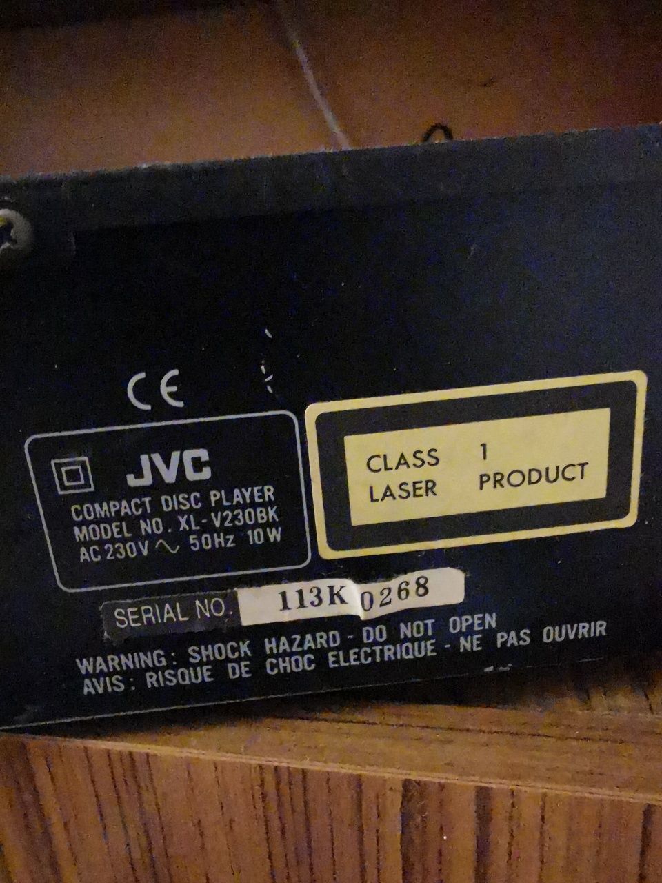 СД Плеър JVC с дистанционно