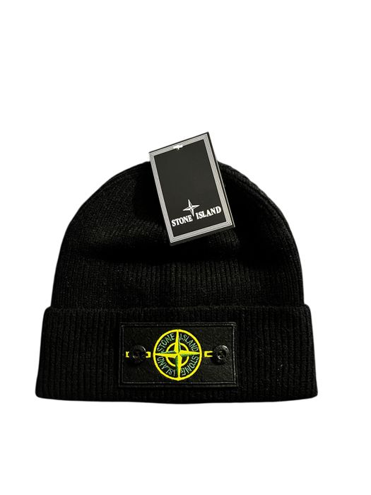 Caciula neagra Stone Island