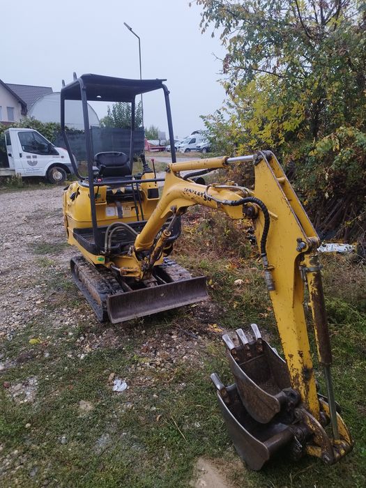 Miniexcavator Komatsu 1, 5 t variante