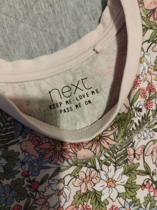 Рокля next на цветя есенна рокля за момиче зайчета велик ден 116