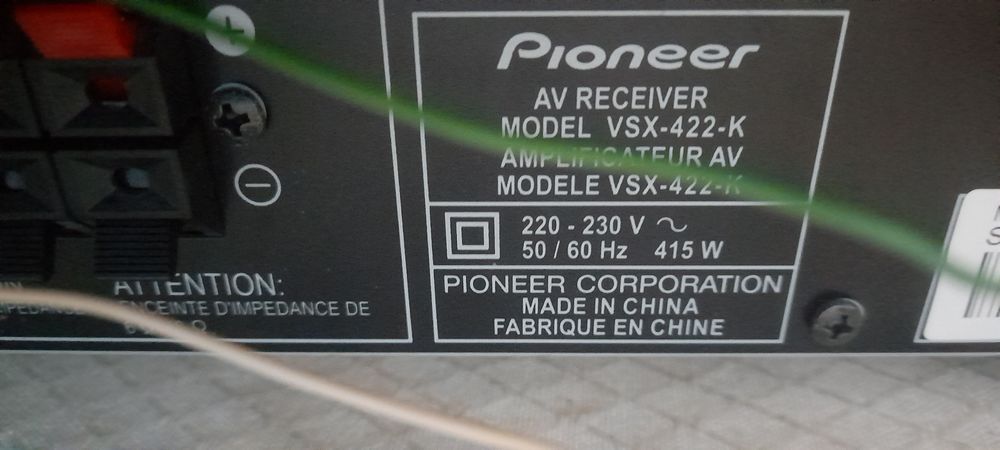 Statie reciver pionner 5.1 400w