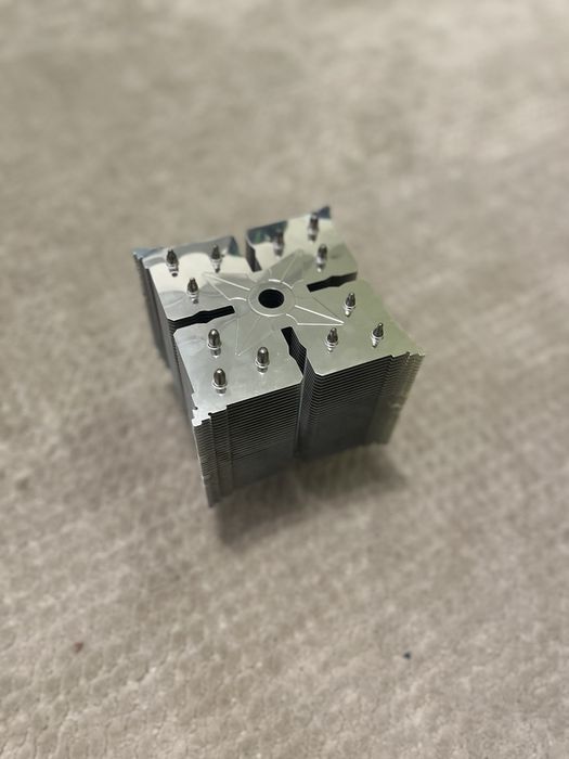 Vand cooler pt processor pe aer + fan/ventilator Schythe