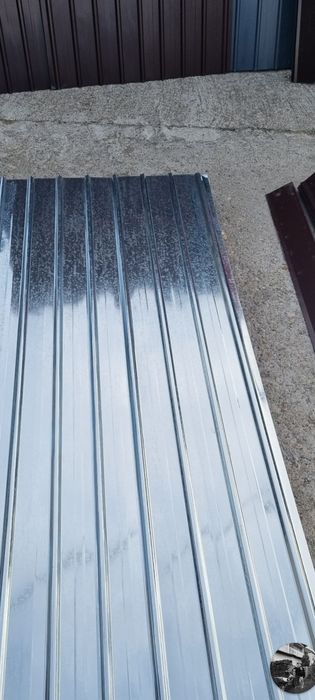 Tablă cutată zincată