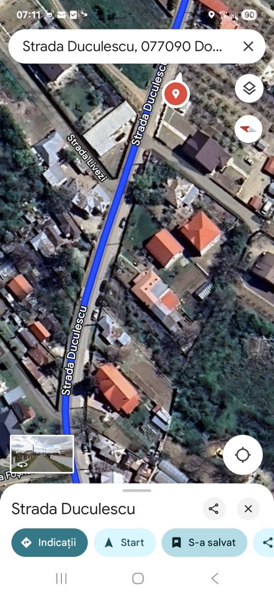 Teren intravilan Domnesti Ilfov 644 mp