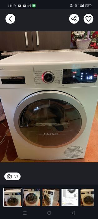 De vânzare mașină de uscat haine