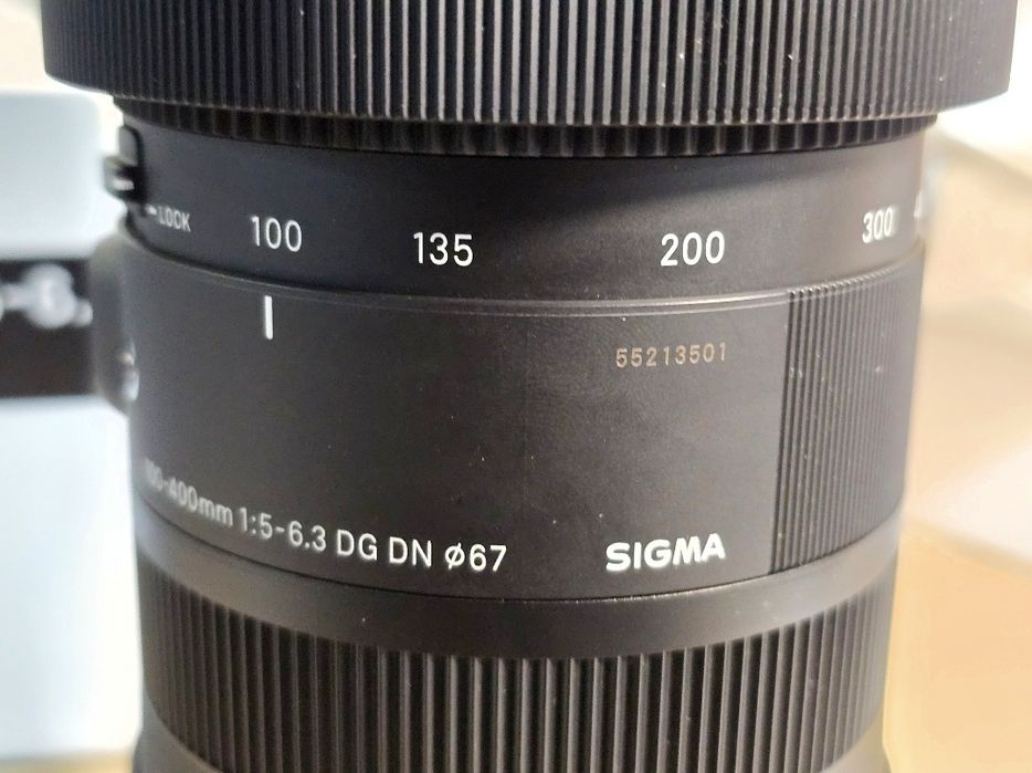 Obiectiv SIGMA 100-400mm, f5-6.3, nou ,montura SONY, full frame