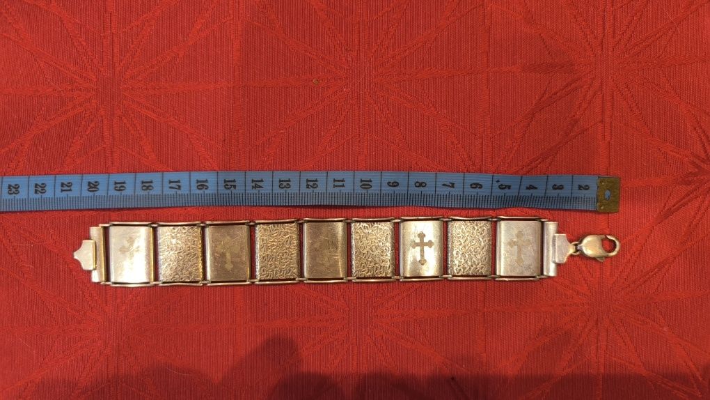 Сребърна гривна 34гр. 925