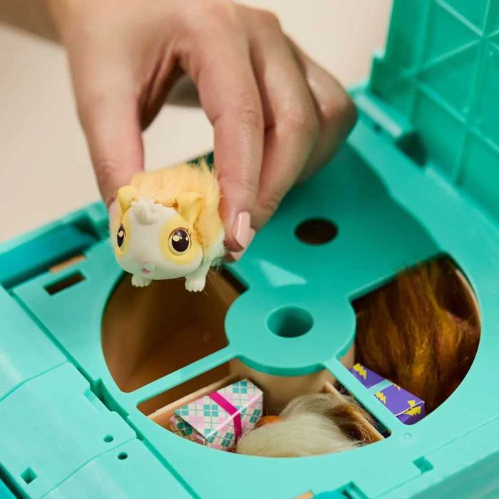 Little Live Pets Морско свинче с 3 изненади Интерактивен Хамстер