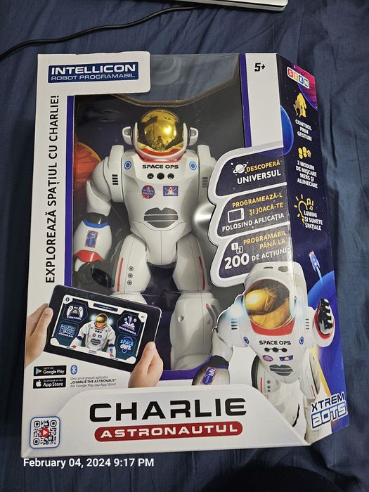Nou Robot Charlie Astronautul Noriel