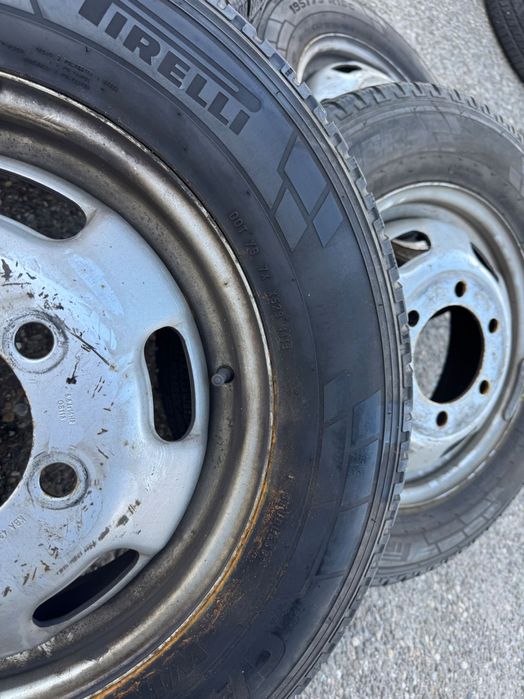 Set Pirelli M+S cauciucuri+ jantă 195/75/r16C