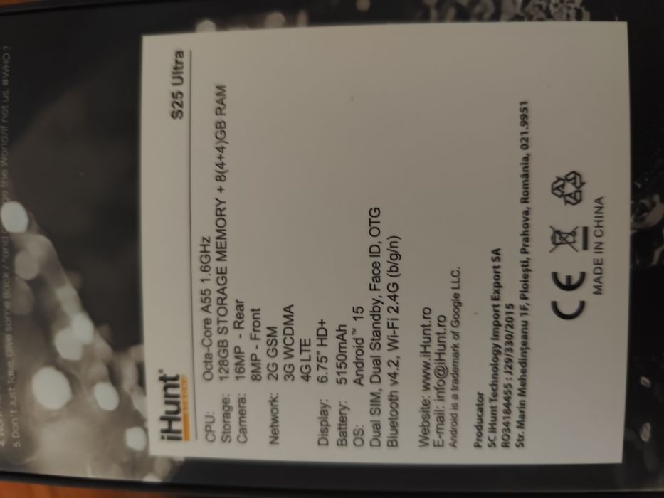 Redmi 14 C sau ihunt s25 ultra