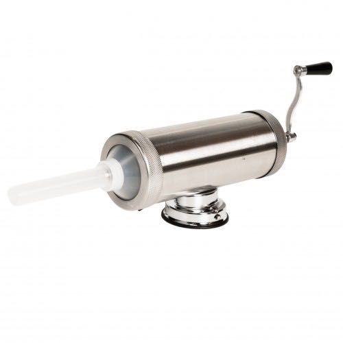 Mașină de umplut cârnați manuală, orizontală de 3 kg