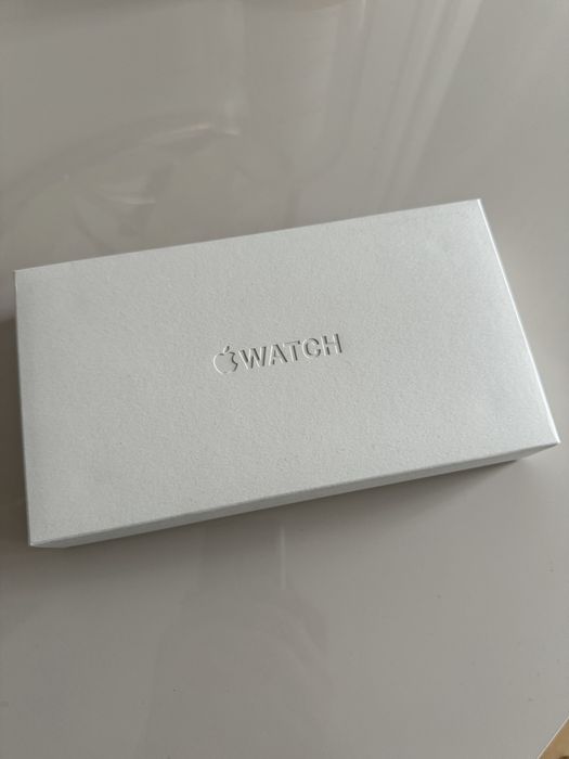 Apple Watch Ultra Titanium Case Green Alpine Loop 49MM/M