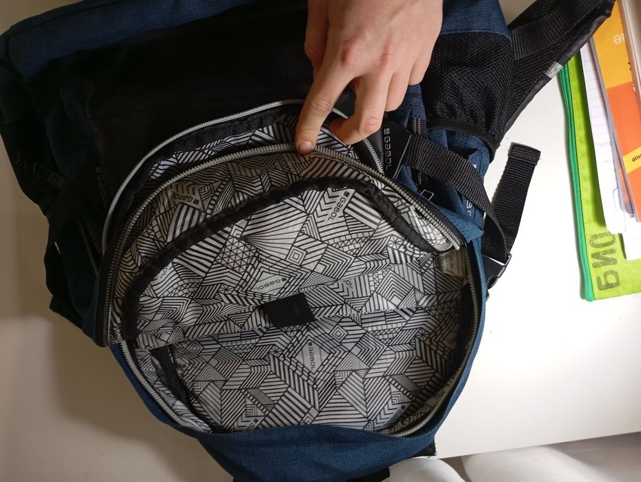 Раница за училище "Гъбол" като нова