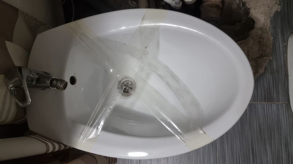 Продам биде бу со смесителем, без трещин ,почти новое
