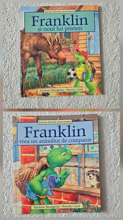 Lot 5 Cărți pt.copii Seria cu Franklin - Noi, impecabile!