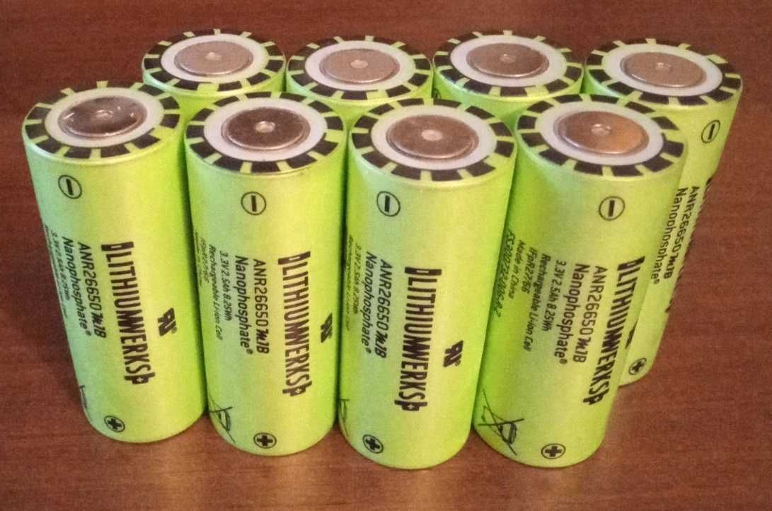 Акумулаторна батерия Lithiumwerks ANR26650M1b 2500mAh 3.3V LiFePO4