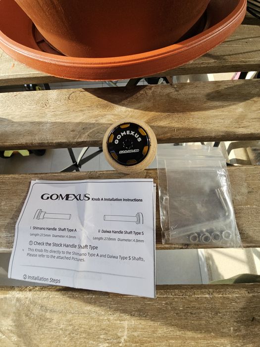 Ръкохватка/ноб за спиниг макара.