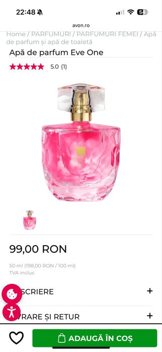 LOT 3 parfumuri avon