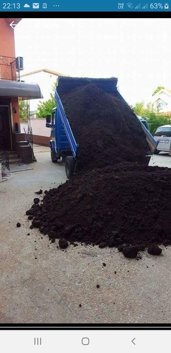 Pamant vegetal pentru legume si gazon