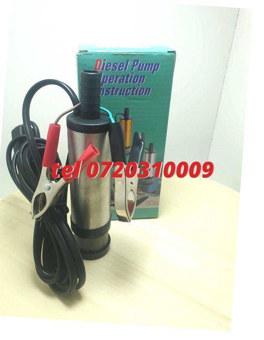 Nou Pompa 12v Auto Submersibila 12v 12 Lmin 38mm Transfer Combus