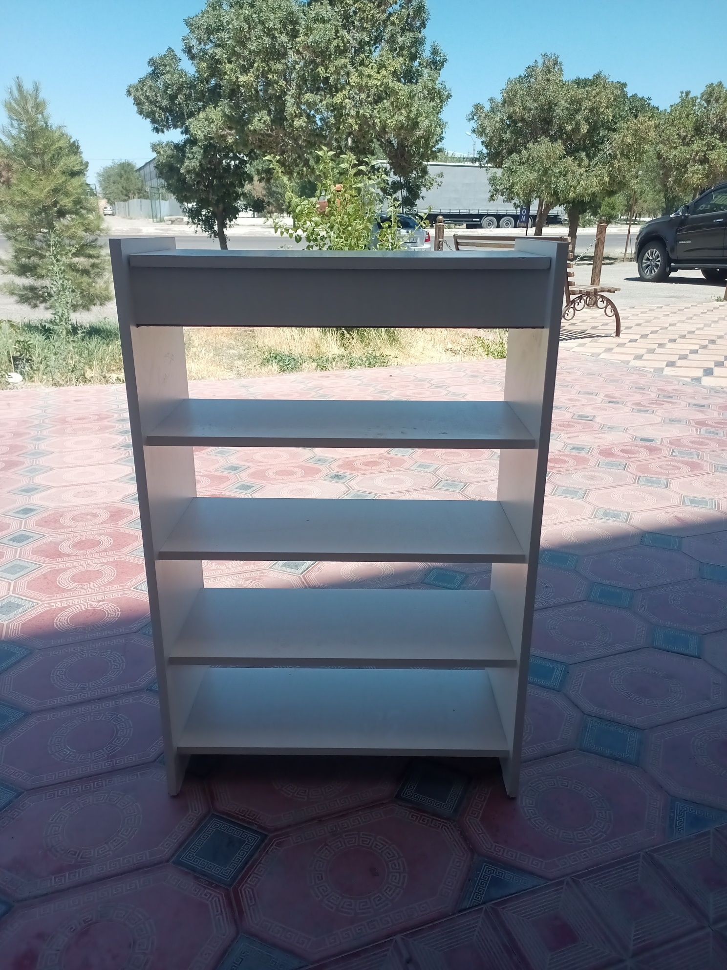 Полка для обуви с ящиком