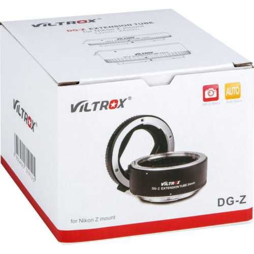 Макро кольца с автофокусом Viltrox DG-Nikon Z 12mm, 24mm