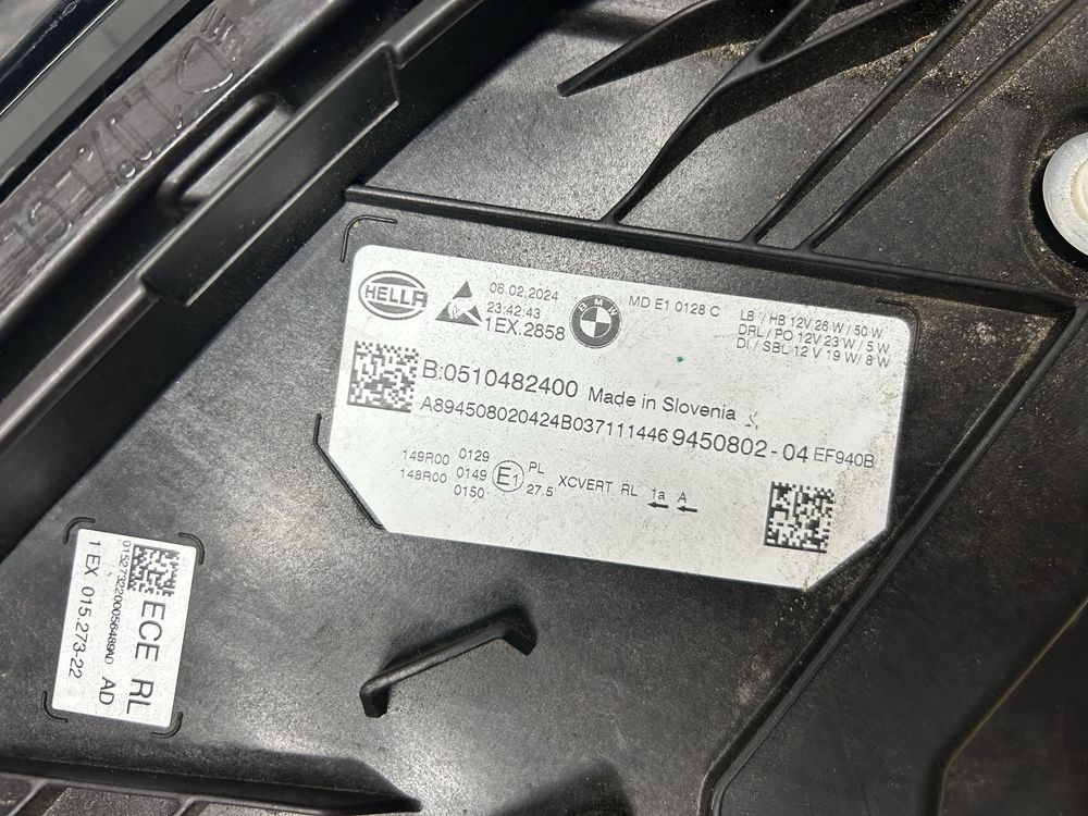 Far faruri bmw G20 G21 lci full led adaptiv / laser dreapta 2021-2024