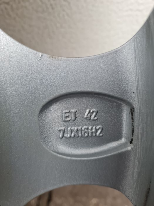 Оригинални джанти за АУДИ AUDI VW SEAT SKODA R16 5x112 ET42 7J