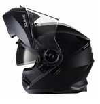 Casca moto modulara filp up NOUA  Shox Destination  22.06 – Negru Mat