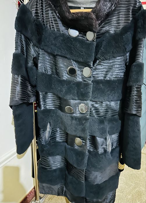 туретски шуба сотилади куп кийилмаган мехлари тозза туркияники