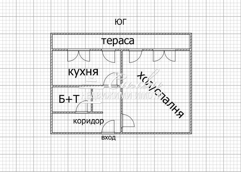 Продава се Едностаен апартамент в Шумен, Боян Българанов 1 - 44 кв.м за 1158 €/кв.м - Снимка #7