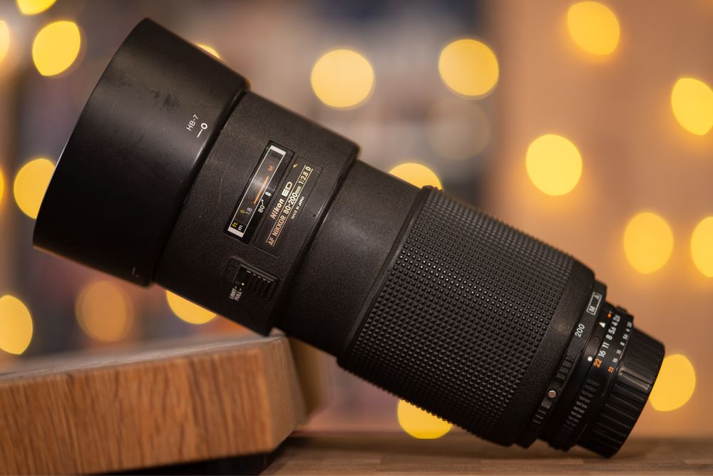 Nikon AF-D 80-200mm f/2.8D ED Nikkor обектив Никон