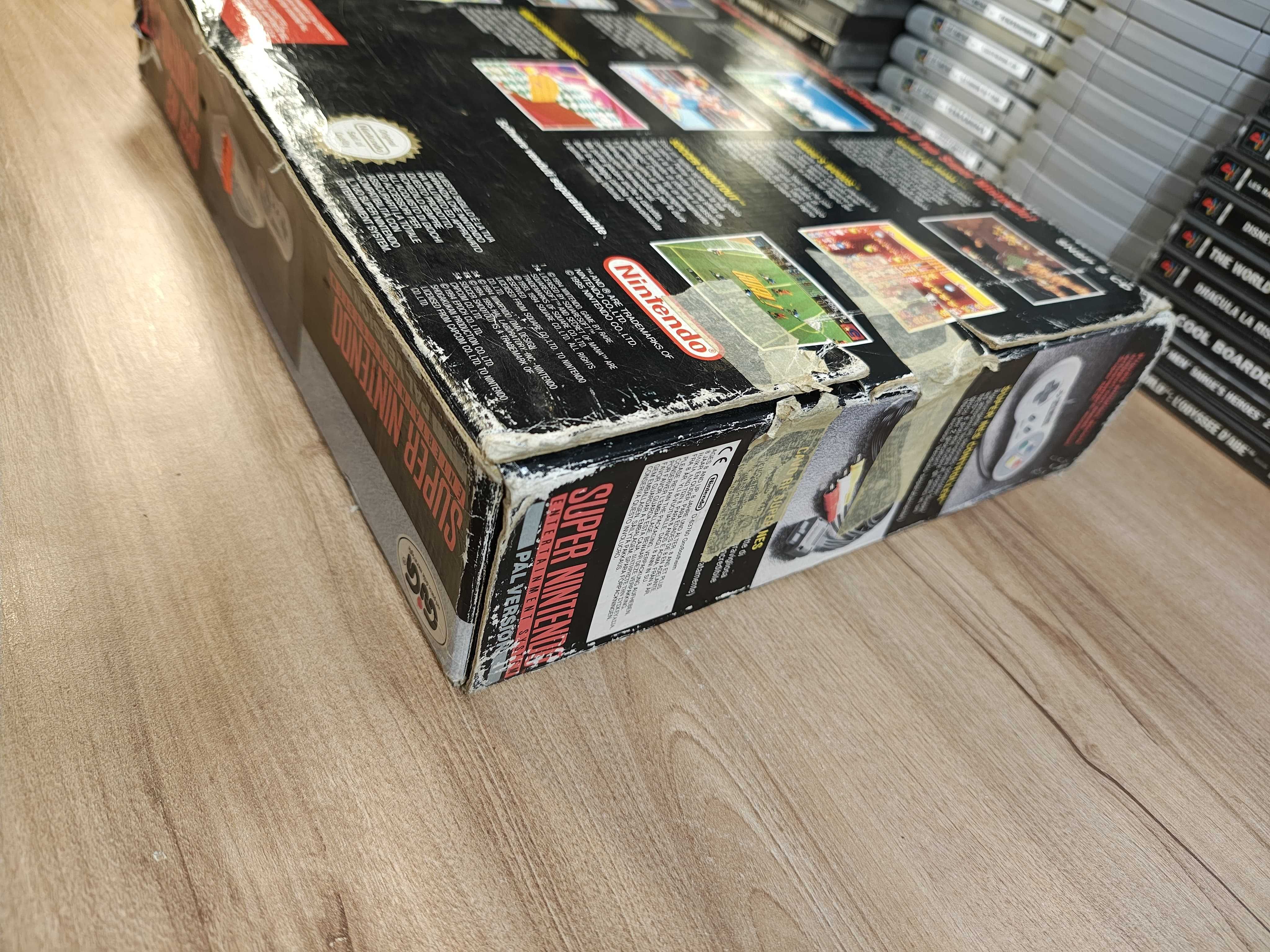 Consola retro super nintendo snes la cutie completa