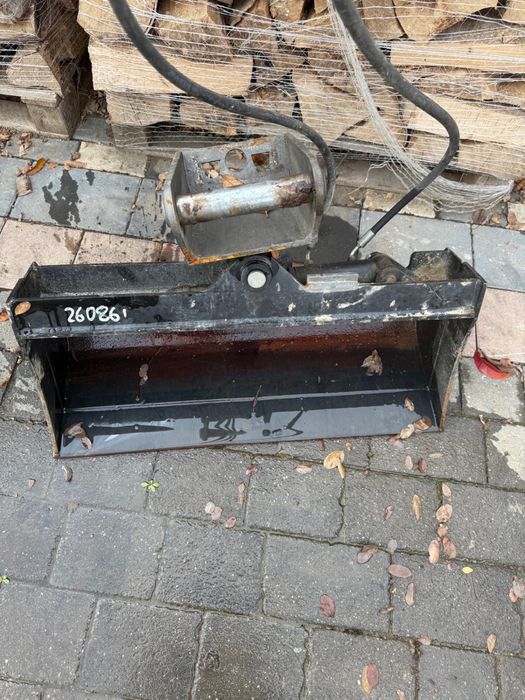 Cupa cu inclinare hidraulica MS01, cadru nivelator miniexcavator MS03