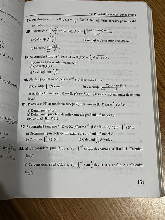 Culegere Bac Matematică