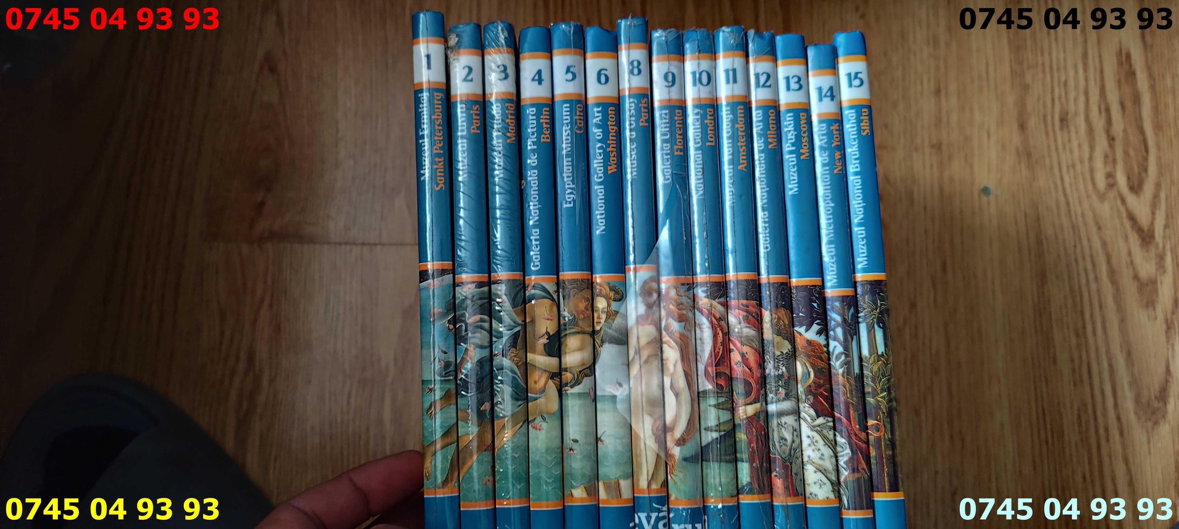 carte carti colectie muzee 14 volume impecabile